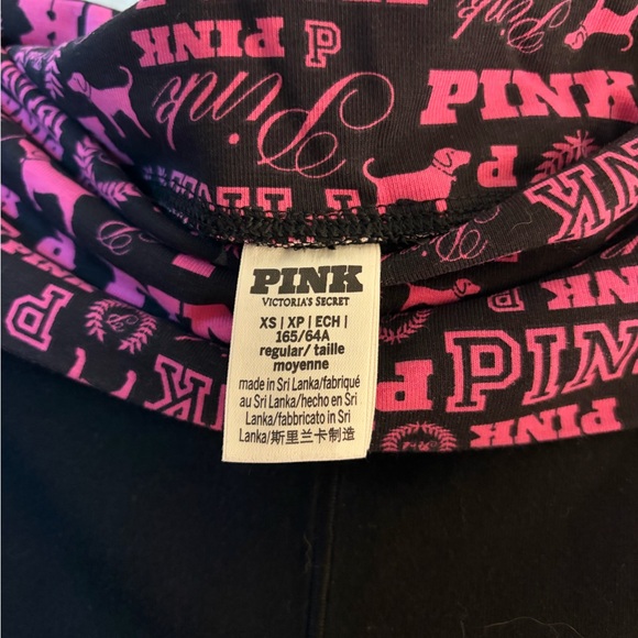 VS PINK Foldover Flare Leggings - Picture 2 of 2